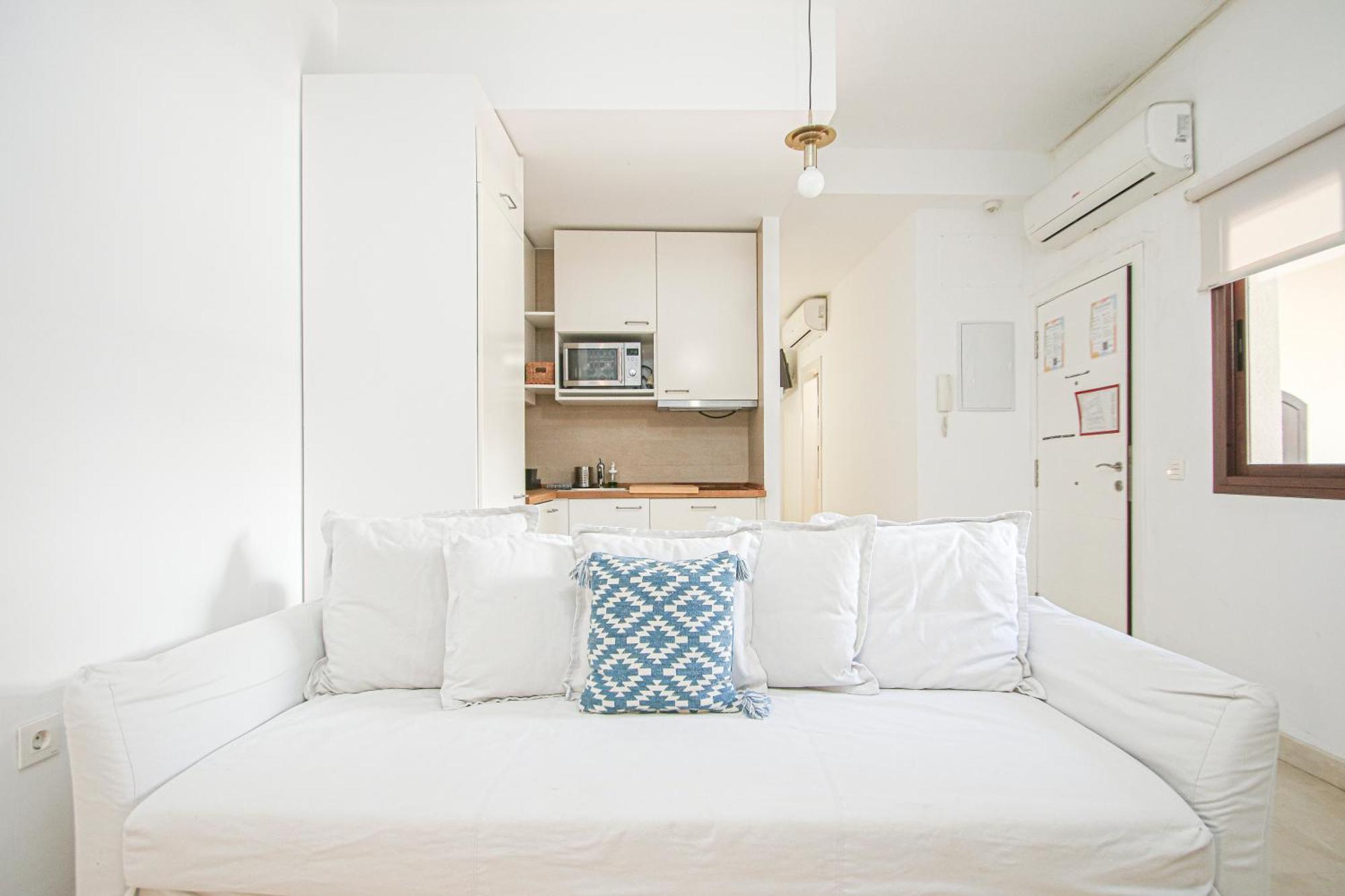 Charming Apt In The Center - 10M Walk Isla Magica 塞维利亚 外观 照片